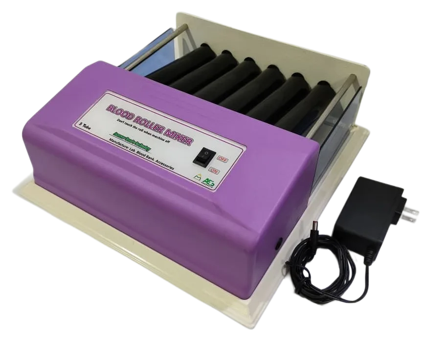 Blood Roller Mixer for laboratory blood sample mixing and blood bank applications
